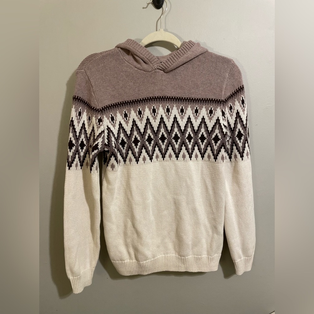 Old Navy ~ Oversized pullover hooded sweater